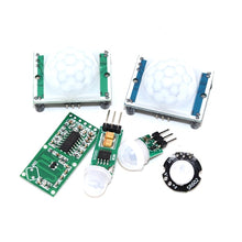 Load image into Gallery viewer, HC-SR501 HC-SR505 SR602 AM312 Adjust IR Pyroelectric Infrared PIR Motion Sensor Detector Module Bracket for arduino
