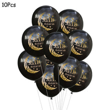 Load image into Gallery viewer, Eid Mubarak Balloons Eid Decoration Sticker Banner Helium Balloon Ramadan Mubarak Muslim Islamic Festival Party DIY Decorations
