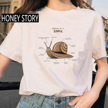 Load image into Gallery viewer, Summer Animal Hedgehog Analysis Print Women T shirt Creative Fashion Pattern Female Short Sleeve Cotton Clothes
