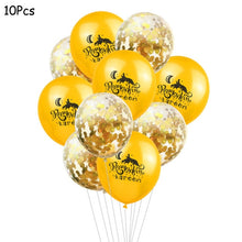 Load image into Gallery viewer, Ramadan Kareem Decoration Eid Mubarak Banner Balloons Disposable Tableware Set Ramadan Mubarak Muslim Islamic Party Decorations
