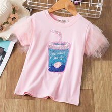 Load image into Gallery viewer, New Brand Girls Animal Print T shirt Unisex Unicornio Tee Clothes Children Cartoon Top For 3 4 5 6 7 8 Years Kids Birthday Wear
