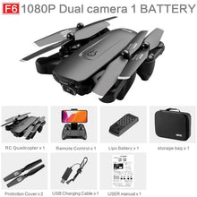 Load image into Gallery viewer, 2021 NEW F6 Drone GPS 4K 5G WiFi Live Video FPV Quadrotor Flight 25 Minutes Rc Distance 1000m Drone HD Wide-Angle Dual Camera
