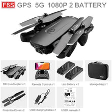 Load image into Gallery viewer, 2021 NEW F6 Drone GPS 4K 5G WiFi Live Video FPV Quadrotor Flight 25 Minutes Rc Distance 1000m Drone HD Wide-Angle Dual Camera
