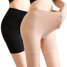 Load image into Gallery viewer, Women Safety Short Pants Summer High Waist Anti Chafing Soft Boyshorts Panties Plus Size Seamless Boxers for Women Underwear
