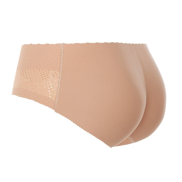 Women Sponge Padded Push Up Panties Butt Lifter Fake Ass Briefs Butt Hip Enhancer Seamless Control Panties Buttocks Lingerie