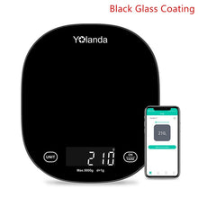 Load image into Gallery viewer, Yolanda 5kg Smart Kitchen Scale Bluetooth APP Electronic Scales Food Weight Balance Weighing Measuring Tool Nutrition Analysis
