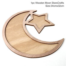 Load image into Gallery viewer, EID Wooden Pendant Eid Mubarak Ramadan Decoration For Home Islamic Muslim Party Decor Kareem Ramadan And Eid Decor Eid AL Adha
