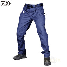 Load image into Gallery viewer, 2021 New Daiwa Breathable Waterproof Fishing Pants Camouflage Hiking Hunting Camping Outdoor Wear Thin Spring Fishing Clothes
