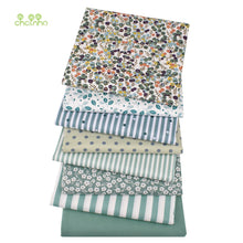 Load image into Gallery viewer, Printed Twill Cotton Fabric,Pea Green Color Series,Patchwork Clothes For DIY Sewing Quilting Baby &amp; Child&#39;s Bedclothes Material
