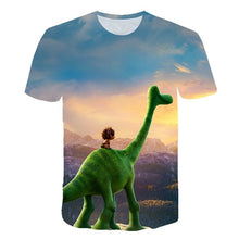 Load image into Gallery viewer, Boys &amp; Girls Cartoon T-shirts Kids Dinosaur Print 3D T Shirt For Boys Children Summer Short Sleeve T-shirt Tops Clothing
