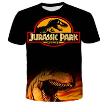 Load image into Gallery viewer, Boys &amp; Girls Cartoon T-shirts Kids Dinosaur Print 3D T Shirt For Boys Children Summer Short Sleeve T-shirt Tops Clothing
