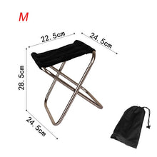 Load image into Gallery viewer, Folding Fishing Chair Lightweight Picnic Camping Chair Foldable Aluminium Cloth Outdoor Portable Easy To Carry Outdoor Furniture
