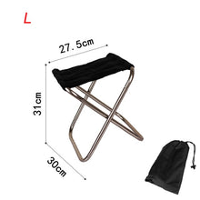 Load image into Gallery viewer, Folding Fishing Chair Lightweight Picnic Camping Chair Foldable Aluminium Cloth Outdoor Portable Easy To Carry Outdoor Furniture
