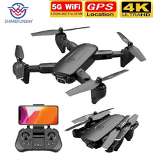 Load image into Gallery viewer, 2021 NEW F6 Drone GPS 4K 5G WiFi Live Video FPV Quadrotor Flight 25 Minutes Rc Distance 1000m Drone HD Wide-Angle Dual Camera
