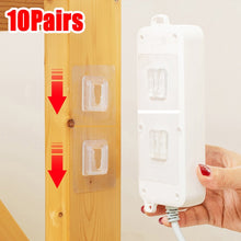 Load image into Gallery viewer, Double-Sided Adhesive Wall Hooks Hanger Strong Transparent Multifunction Hooks Sucker Wall Storage Holder For Kitchen Bathroom
