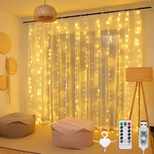 Load image into Gallery viewer, 3m 100/200/300 LED Curtain String Light Flash Garland Rustic Wedding Party Decoration Table Bridal Shower Bachelorette Home Gift
