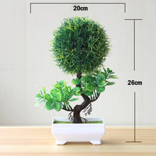 Load image into Gallery viewer, Artificial Plants Pine Bonsai Small Tree Pot Plants Fake Flowers Potted Ornaments For Home Decoration Hotel Garden Decor
