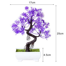 Load image into Gallery viewer, Artificial Plants Pine Bonsai Small Tree Pot Plants Fake Flowers Potted Ornaments For Home Decoration Hotel Garden Decor
