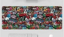 Load image into Gallery viewer, 80x30cm XL Lockedge Large Gaming Mouse Pad Computer Gamer Keyboard Mouse Mat Hyper Beast Desk Mousepad for PC Desk Pad
