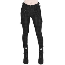 Load image into Gallery viewer, Ladies Cargo Pants High Waist Black Streetwear Vintage Punk Goth Pants Women Summer Pants Casual Long Trousers joggers D30
