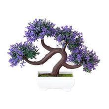 Load image into Gallery viewer, Artificial Plants Pine Bonsai Small Tree Pot Plants Fake Flowers Potted Ornaments For Home Decoration Hotel Garden Decor
