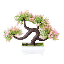 Load image into Gallery viewer, Artificial Plants Pine Bonsai Small Tree Pot Plants Fake Flowers Potted Ornaments For Home Decoration Hotel Garden Decor
