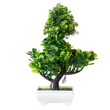 Load image into Gallery viewer, Artificial Plants Pine Bonsai Small Tree Pot Plants Fake Flowers Potted Ornaments For Home Decoration Hotel Garden Decor
