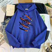 Load image into Gallery viewer, Mens Hoodie Sweatshirt Harajuku Anime Clothes Kurama Ninjutsu Print Streetwear Hoodies Fashion Casual Loose Oversized Hoodies
