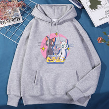 Load image into Gallery viewer, Beauty Grils Cartoon Cute Prints Streetwear Hip Hop Street Man Hoody Autumn Warm Fleece Hooded Fashion Cool Funny Hoodie Men
