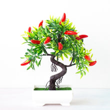 Load image into Gallery viewer, Artificial Plants Pine Bonsai Small Tree Pot Plants Fake Flowers Potted Ornaments For Home Decoration Hotel Garden Decor
