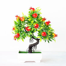 Load image into Gallery viewer, Artificial Plants Pine Bonsai Small Tree Pot Plants Fake Flowers Potted Ornaments For Home Decoration Hotel Garden Decor
