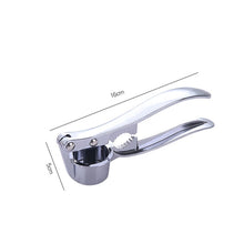 Load image into Gallery viewer, MHNTLOS Stainless Steel Multifunction Garlic Press Crusher Kitchen Cooking Ginger Squeezer Masher Handheld Ginger Mincer Tools
