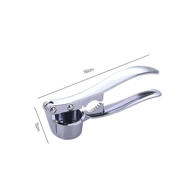 MHNTLOS Stainless Steel Multifunction Garlic Press Crusher Kitchen Cooking Ginger Squeezer Masher Handheld Ginger Mincer Tools