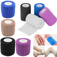 Load image into Gallery viewer, Outdoor Self Adhesive Elastic Bandage First Aid Medical Health Care Treatment Gauze Tape for Knee Support
