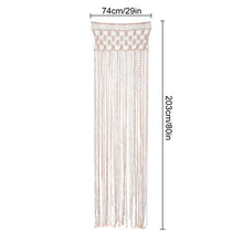 Load image into Gallery viewer, Macrame Boho Tapestry Wall Hanging Hand-woven Home Decoration Accessories Nordic Art Tassel Apartment Dorm Room Decoration
