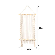 Load image into Gallery viewer, Macrame Boho Tapestry Wall Hanging Hand-woven Home Decoration Accessories Nordic Art Tassel Apartment Dorm Room Decoration
