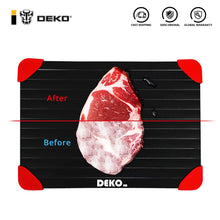 Load image into Gallery viewer, DEKO Magic Fast Defrosting Tray Thawing Chopping Board Thaw Food Fruit Steak Meat Seafood Quickly Kitchen Gadgets Tools
