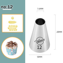 Load image into Gallery viewer, Icing Piping Tip Nozzles Pastry Bag Cake Decorating Tools Baking Cream Tip Kitchen Supplies 304 Decorating Mouth
