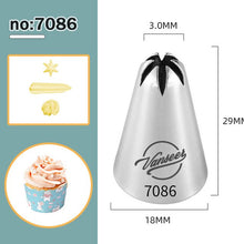 Load image into Gallery viewer, Icing Piping Tip Nozzles Pastry Bag Cake Decorating Tools Baking Cream Tip Kitchen Supplies 304 Decorating Mouth
