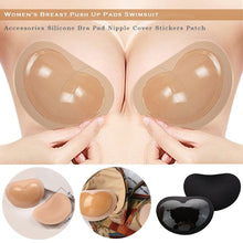 Load image into Gallery viewer, Women&#39;s Invisible Padding Magic Bra Inserts Sponge Bra Breast Push Up Pads Swimsuit Silicone Bra Pad Nipple Cover Stickers Patch
