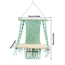 Load image into Gallery viewer, Macrame Boho Tapestry Wall Hanging Hand-woven Home Decoration Accessories Nordic Art Tassel Apartment Dorm Room Decoration
