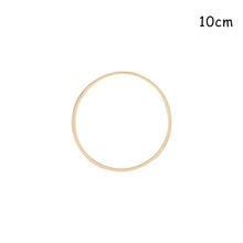 Load image into Gallery viewer, 5pcs 10-40cm DIY Hanging Wreath Bamboo/Metal Wreath iron Ring Hoop Hanging Craft Party Decorations Baby Shower Wedding Wreaths
