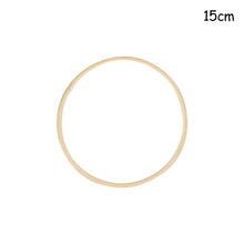 Load image into Gallery viewer, 5pcs 10-40cm DIY Hanging Wreath Bamboo/Metal Wreath iron Ring Hoop Hanging Craft Party Decorations Baby Shower Wedding Wreaths
