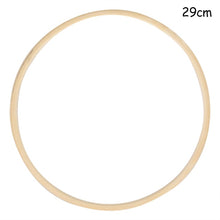 Load image into Gallery viewer, 5pcs 10-40cm DIY Hanging Wreath Bamboo/Metal Wreath iron Ring Hoop Hanging Craft Party Decorations Baby Shower Wedding Wreaths
