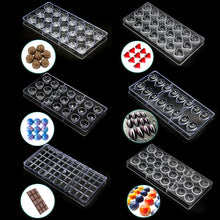 Load image into Gallery viewer, New Arrival Clear Hard Chocolate Mold Maker PC Polycarbonate DIY 21 Diamond Candy Mold Mould Bakeware Wholesale Free Shipping
