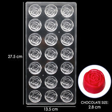 Load image into Gallery viewer, New Arrival Clear Hard Chocolate Mold Maker PC Polycarbonate DIY 21 Diamond Candy Mold Mould Bakeware Wholesale Free Shipping
