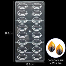 Load image into Gallery viewer, New Arrival Clear Hard Chocolate Mold Maker PC Polycarbonate DIY 21 Diamond Candy Mold Mould Bakeware Wholesale Free Shipping
