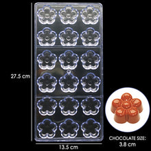 Load image into Gallery viewer, New Arrival Clear Hard Chocolate Mold Maker PC Polycarbonate DIY 21 Diamond Candy Mold Mould Bakeware Wholesale Free Shipping
