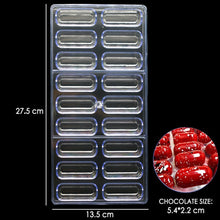 Load image into Gallery viewer, New Arrival Clear Hard Chocolate Mold Maker PC Polycarbonate DIY 21 Diamond Candy Mold Mould Bakeware Wholesale Free Shipping
