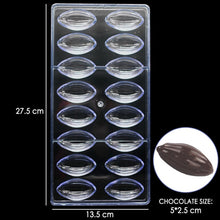 Load image into Gallery viewer, New Arrival Clear Hard Chocolate Mold Maker PC Polycarbonate DIY 21 Diamond Candy Mold Mould Bakeware Wholesale Free Shipping
